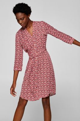  Esprit  Shirt  dress  with a print made of 100 lyocell at 