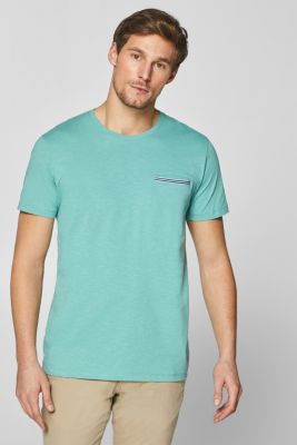 Esprit - Slub jersey T-shirt in 100% cotton at our Online Shop