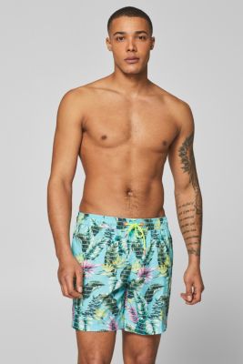 Esprit Swim shorts with a palm tree print at our Online Shop