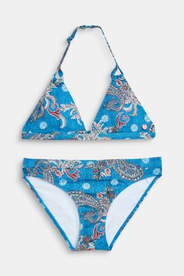 Esprit Halterneck bikini set with a paisley print at our Online Shop