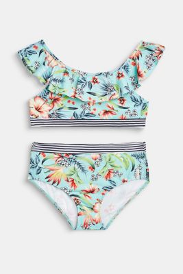 Esprit Bustier bikini set with a flounce at our Online Shop