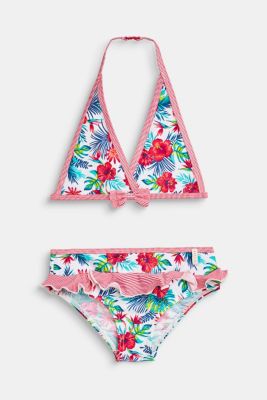 Esprit NeckholderBikiniSet mit BlumenPrint im Online Shop kaufen