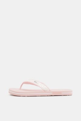 esprit slippers zwart