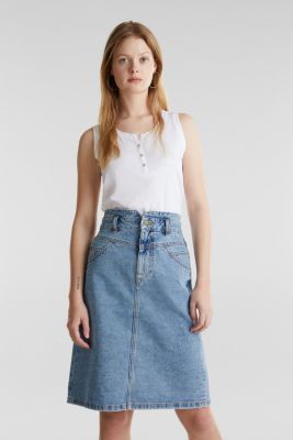 blue jean skirt 3m