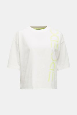 Slub-Shirt mit grafischem Print, 100% Baumwolle