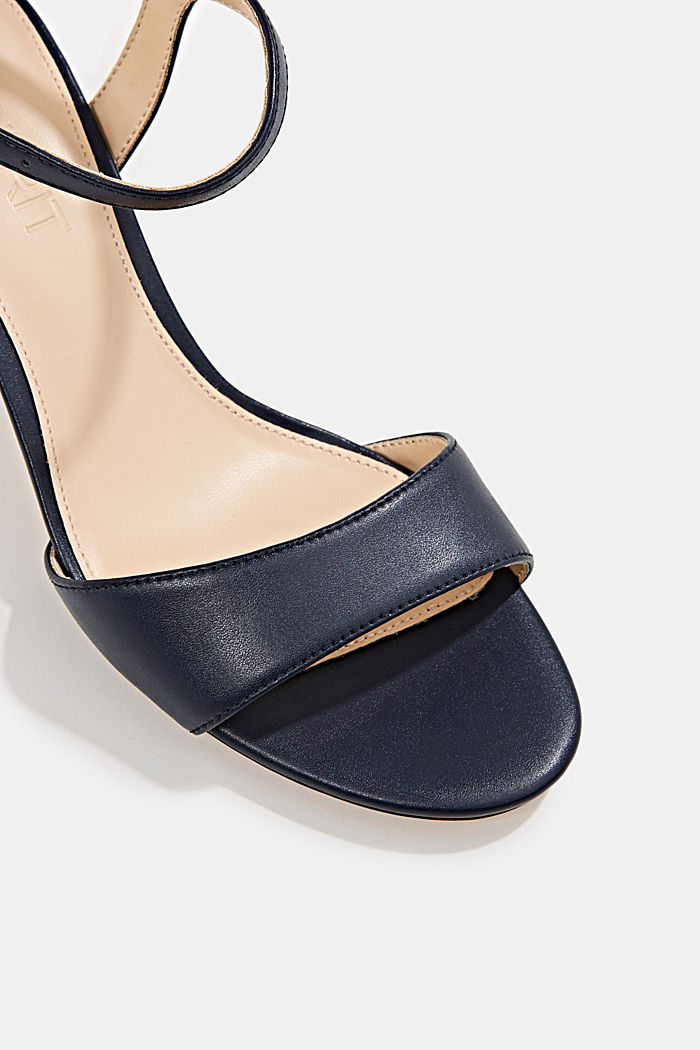 High-heeled strap sandals