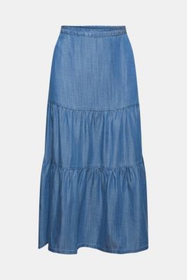 Shop denim skirts for women online | ESPRIT