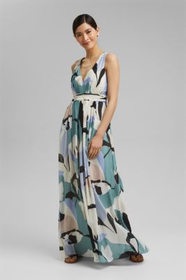 Esprit - Recycled: chiffon maxi dress 