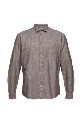 EDC À teneur en lin : la chemise chinée