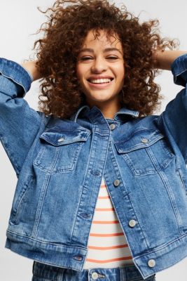 Shop denim jackets for women online ESPRIT