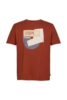 ESPRIT T-shirt en jersey à imprimé, coton biologique