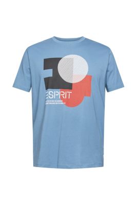 ESPRIT T-shirt en jersey à imprimé, coton biologique