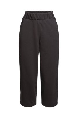 ESPRIT Pantalon de jogging en coton biologique mélangé