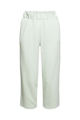 ESPRIT Pantalon de jogging en coton biologique mélangé