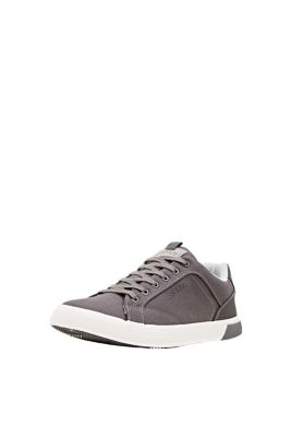 ESPRIT Sneakers en toile à laçage