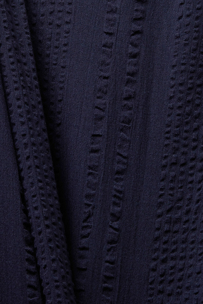 純棉女裝恤衫, 海軍藍, detail-asia image number 5