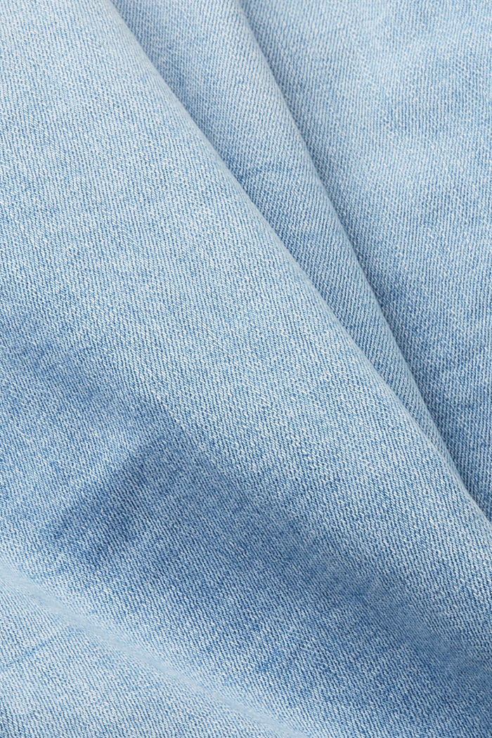 中腰修身牛仔褲, 藍色, detail-asia image number 5