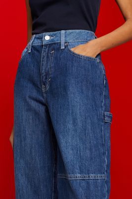 90年代風牛仔褲, BLUE DARK WASHED, detail-asia image number 2