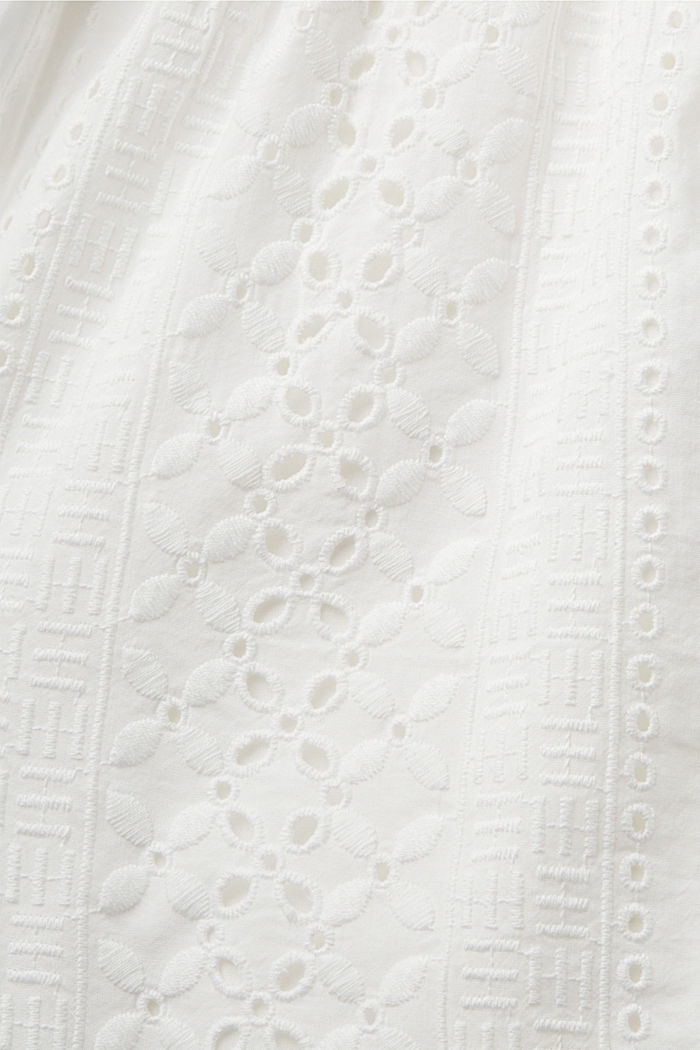 LENZING™ ECOVERO™刺繡短褲, 白色, detail-asia image number 6