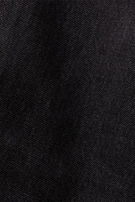 Jeans mini skirt with an asymmetric waistband, BLACK MEDIUM WASHED, detail-asia image number 6