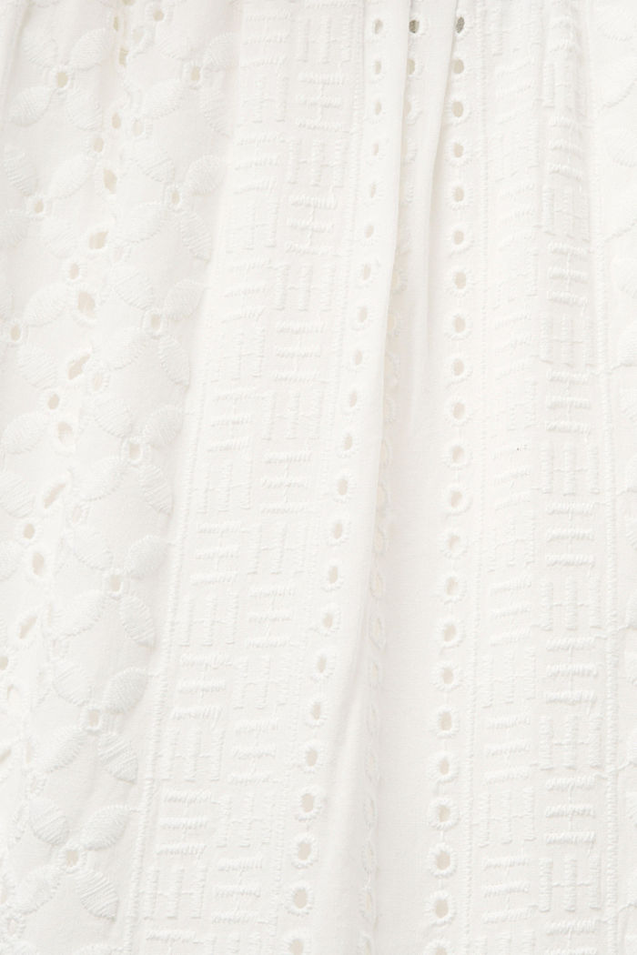 Embroidered skirt, LENZING™ ECOVERO™, WHITE, detail-asia image number 6