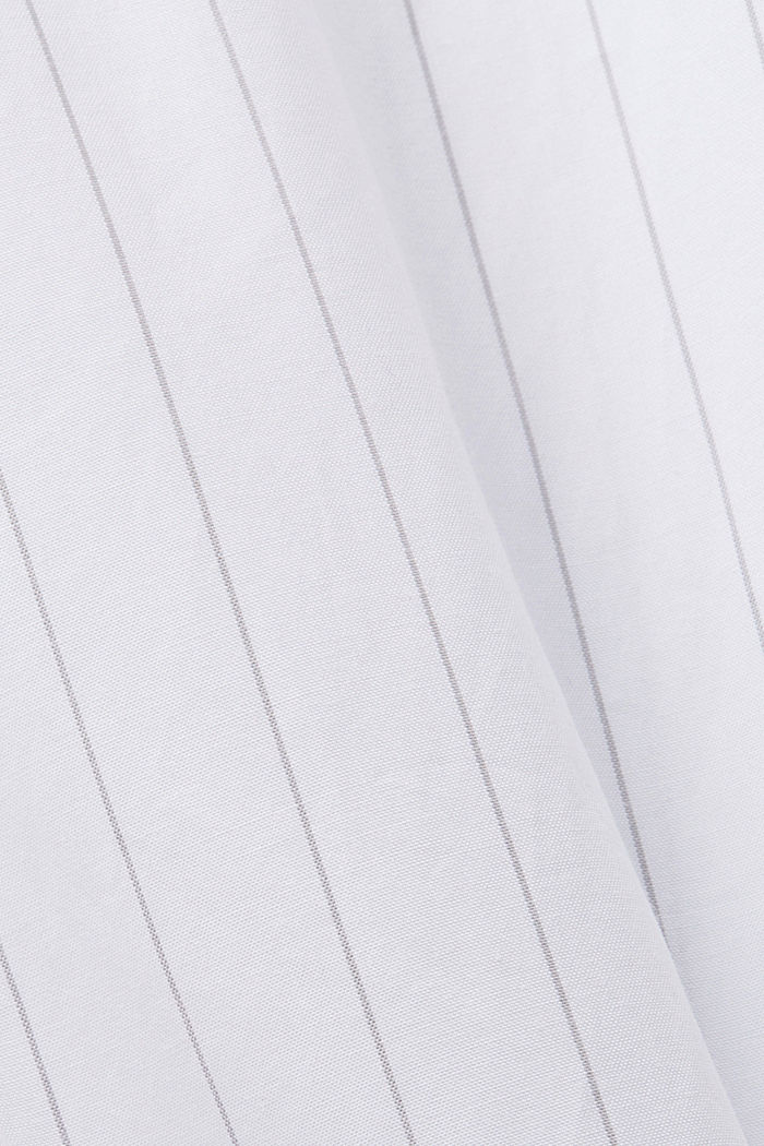 100%純棉細條紋恤衫式連身裙, 白色, detail-asia image number 6
