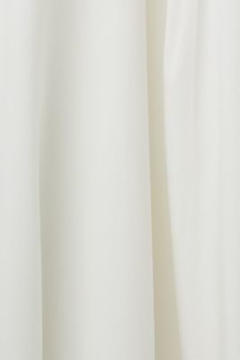 Midi dress with embroidery, LENZING™ ECOVERO™, WHITE, detail-asia image number 5