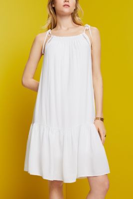 Strappy dress with smock, TENCEL™