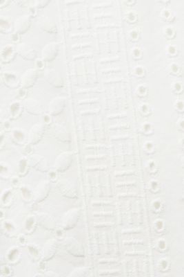 LENZING™ ECOVERO™刺繡短款上衣, 白色, detail-asia image number 4