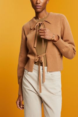 Tie front cardigan