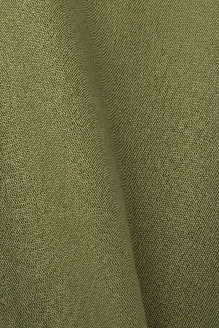 Cotton cargo-style trousers, OLIVE, detail-asia image number 5