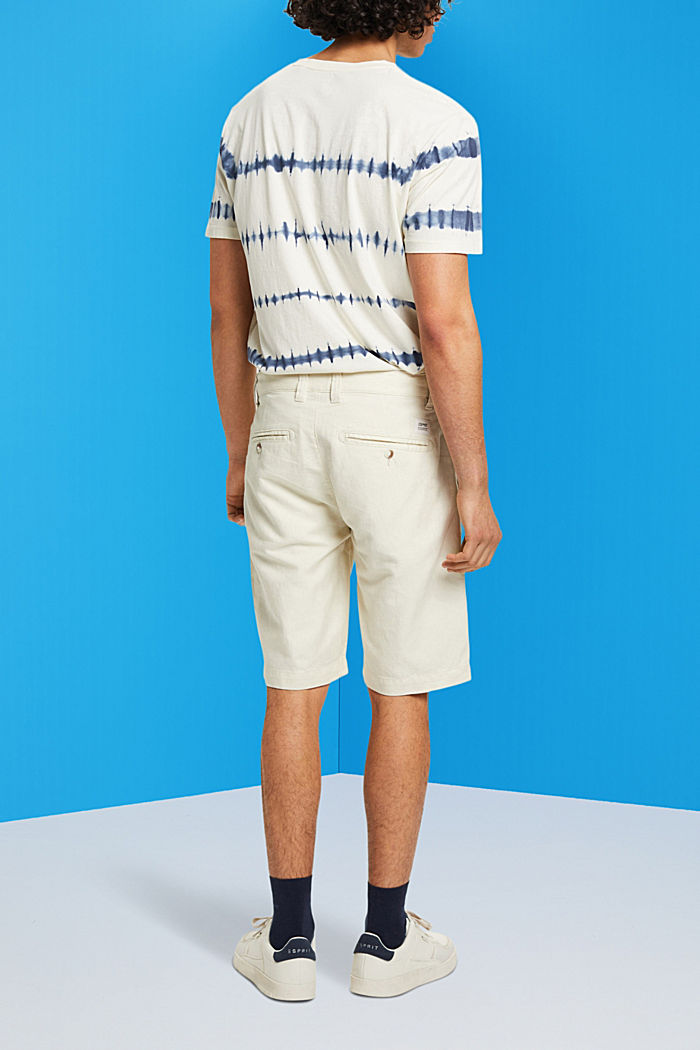 Chino-style shorts, CREAM BEIGE, detail-asia image number 3
