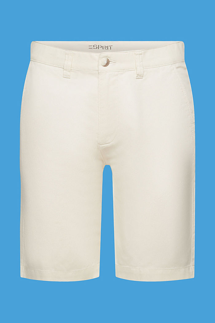 Chino-style shorts, CREAM BEIGE, detail-asia image number 5