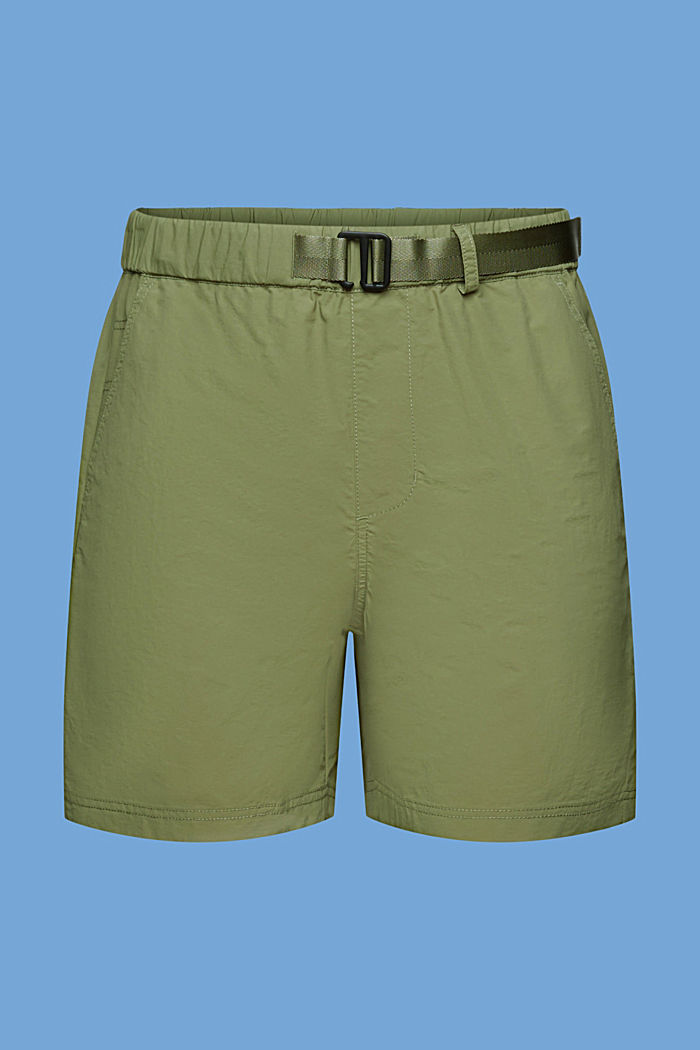帶內置腰帶短褲, 橄欖綠, detail-asia image number 7