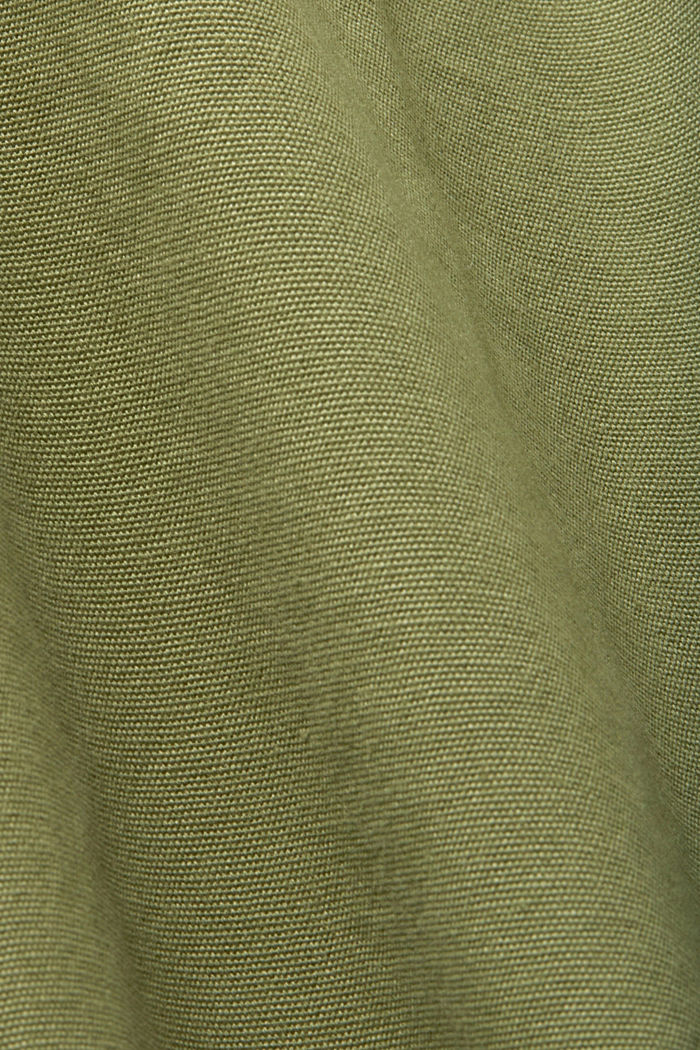 ‌100%純棉換季派克外套, 橄欖綠, detail-asia image number 4