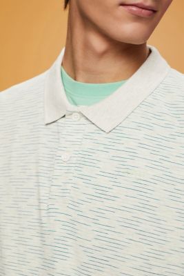 細條紋混色POLO衫, 柑橘綠, detail-asia image number 2