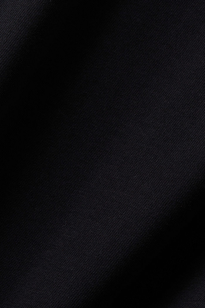 純棉LOGO標誌T恤, 黑色, detail-asia image number 4