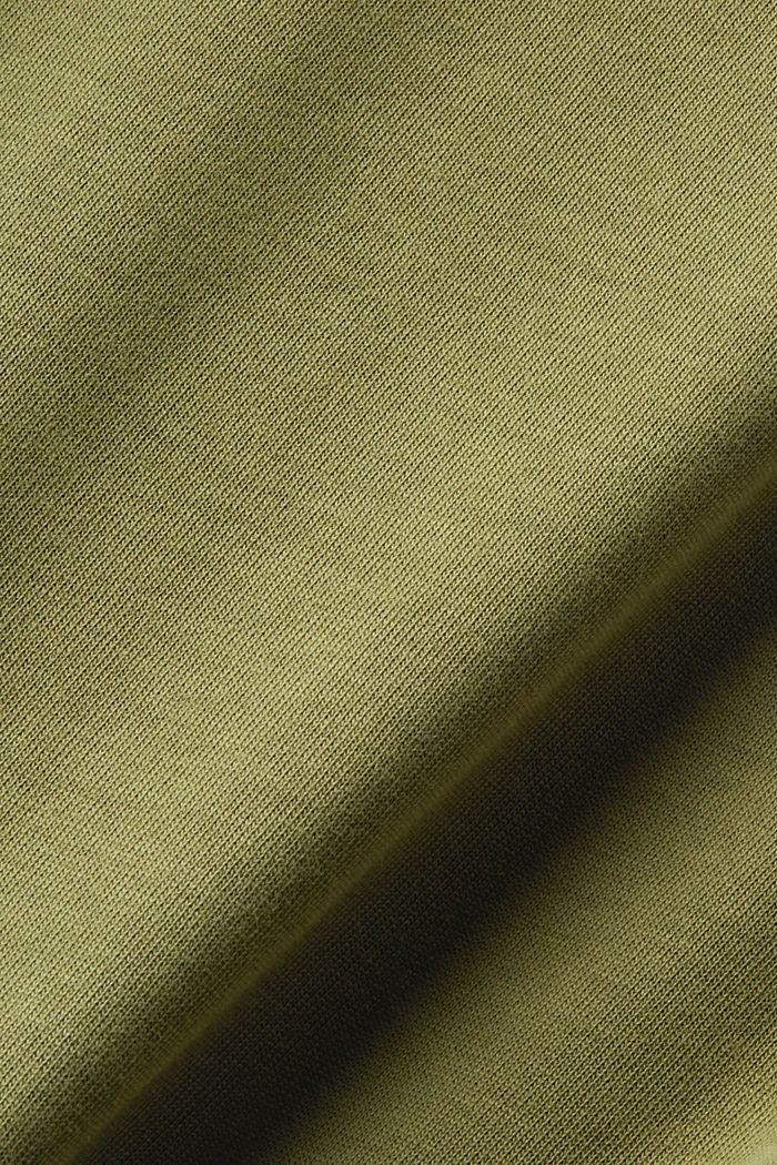 純棉LOGO標誌T恤, 橄欖綠, detail-asia image number 5