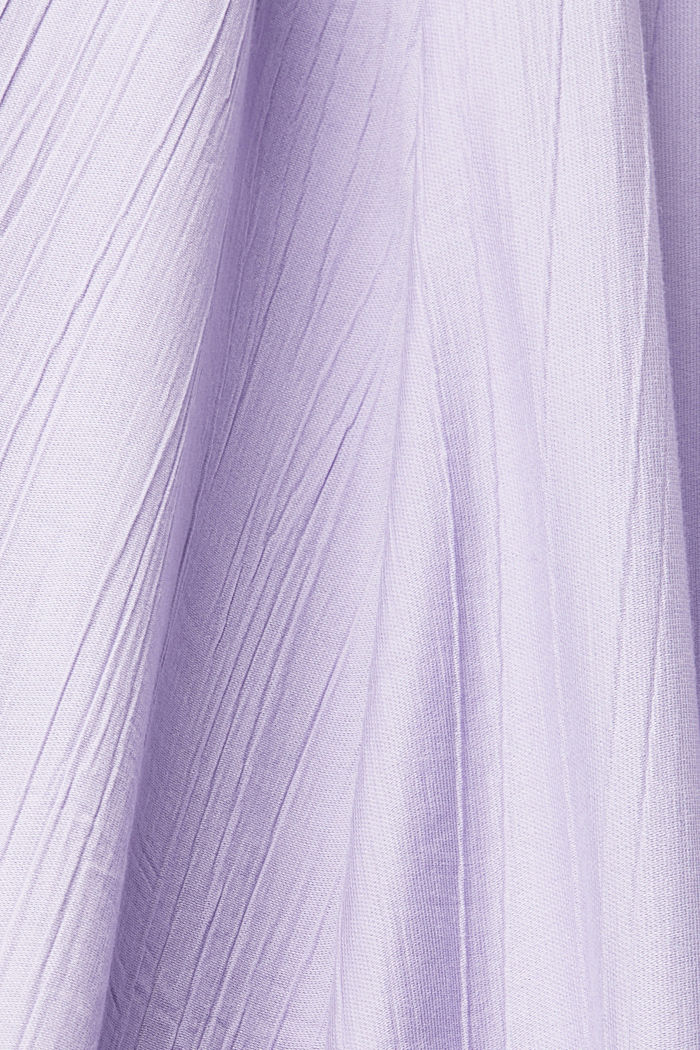 褶襉中長款半身裙, 淺紫色, detail-asia image number 5