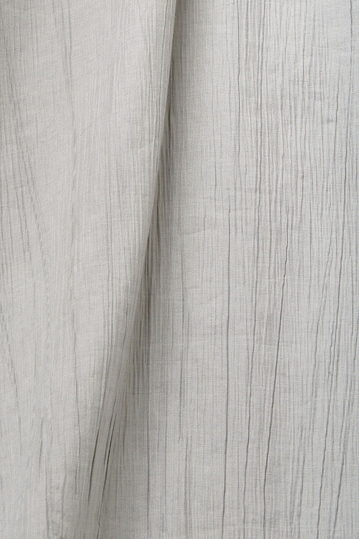 褶襉無袖女裝恤衫, 灰色, detail-asia image number 5