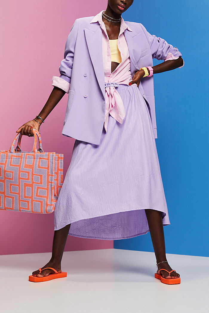 雙排扣西裝外套, 淺紫色, detail-asia image number 1
