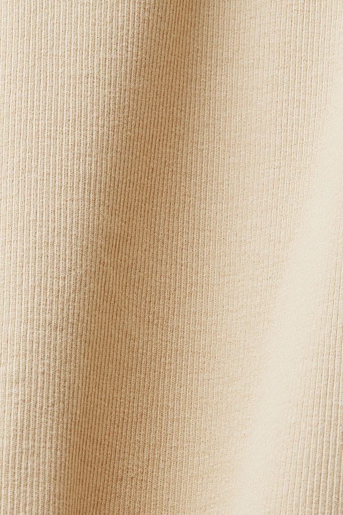 羅紋平織布連身裙, 米色, detail-asia image number 6