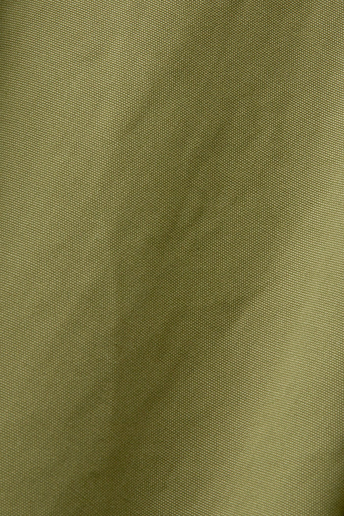 ‌短款連帽風衣, 橄欖綠, detail-asia image number 6