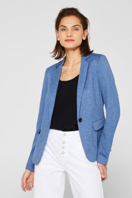 Esprit - Fitted jersey blazer with added stretch for comfort at our ...