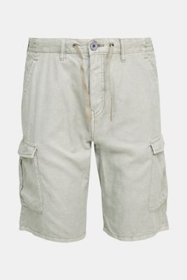 light grey cargo shorts