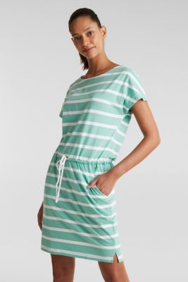 Esprit Strandkleid mit Tunnelzug, 100 Baumwolle im Online Shop kaufen
