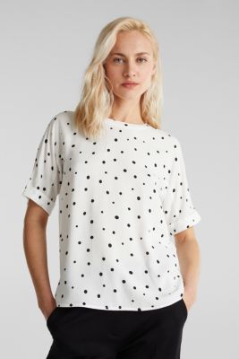 Esprit Blouse met korte mouwen en print kopen in de online shop