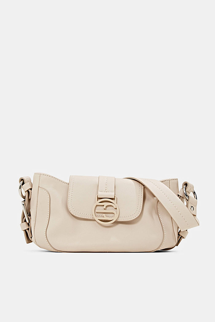Borsa a tracolla Hallie T., LIGHT BEIGE, overview