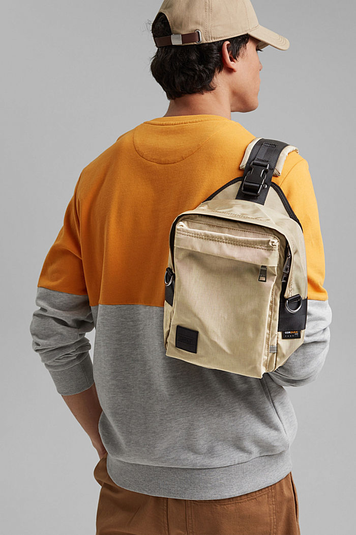 #ReimagineFlexibility: Sling backpack, BEIGE, detail image number 1