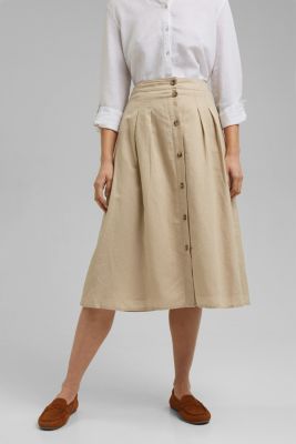esprit casual skirts light woven